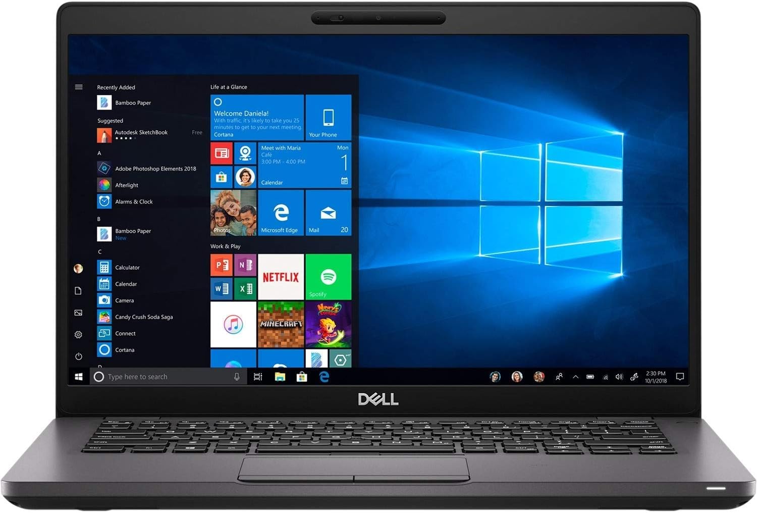 Dell Latitude 5400 Laptop - Intel Core i5-8365U, 8GB RAM-256GB SSD , 14 Inch-8th-12Months Warranty