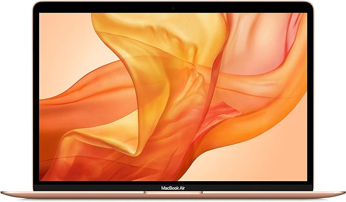 Apple MacBook Air 2018-13-inch Retina display, 1.6GHz dual-core Intel Core i5-8GB Ram-256GB SSD - Gold
