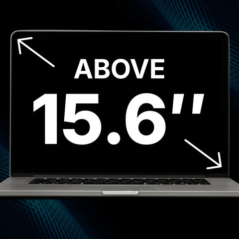 Above 15.6″ inch