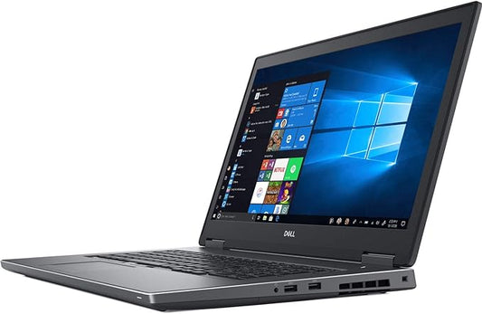 دقة Dell 7730-Core i7 8850H-32GB Ram-512GB SSD-Nvidia Quadro P5200 16GB-17 بوصة FHD-8th-ضمان لمدة 12 شهرًا