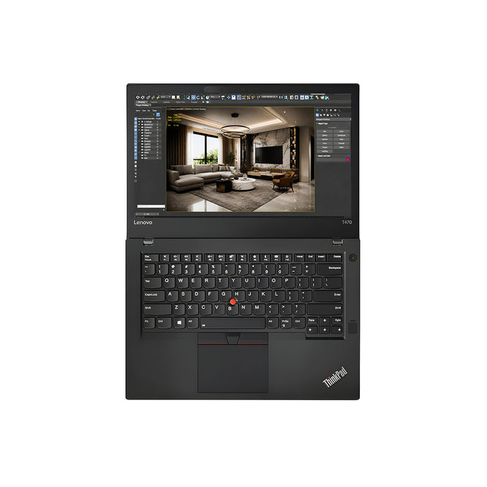 Lenovo ThinkPad T470 2017 i5 7th Gen open display view