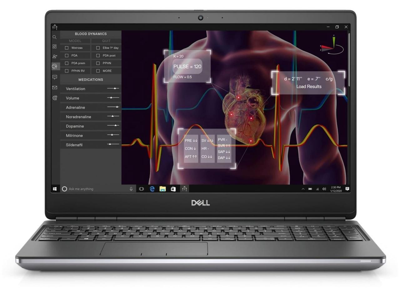 Dell Precision 7560 - كور i5 11500H - رام 16 جيجا بايت - هارد 512 SSD - شاشة 15.6 بوصة FHD - الجيل الحادي عشر