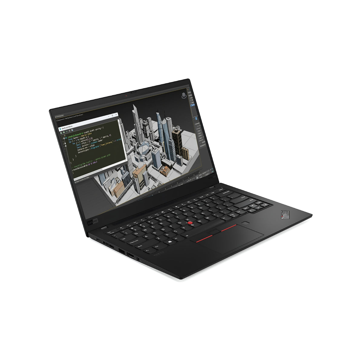 Lenovo ThinkPad X1 Carbon 2017 i7 7th Gen ports detail