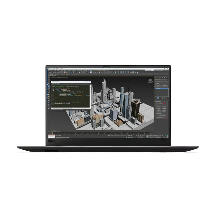Lenovo ThinkPad X1 Carbon 2017 i7 7th Gen keyboard and trackpoint detail