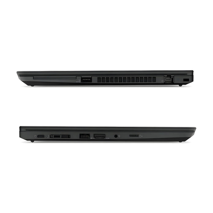 Lenovo ThinkPad T490s 2019 i7 8th Gen closed lid top view